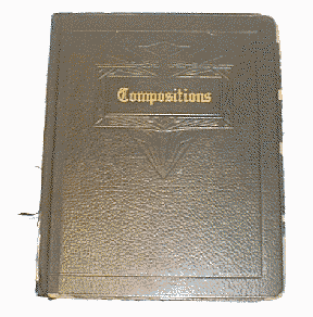 black composition book